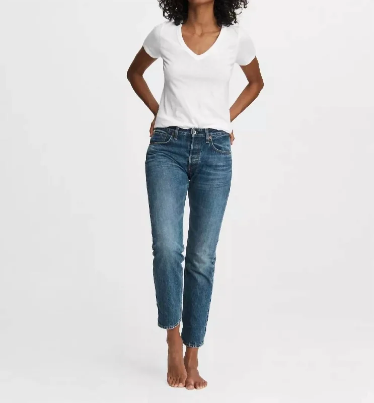 Women's Trendy Garments Rosa Mid-Rise Boyfriend Jean In Washington