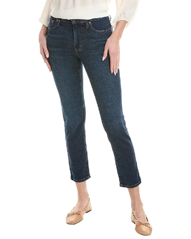 Women's Elegant Evening Outfit Madewell The Perfect Dark Wash Ankle Jean