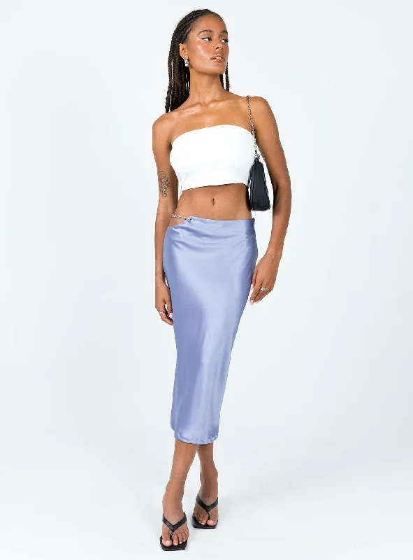 Women's Online Clothing Boutique Lion‚Äôs Den Midi Skirt Blue