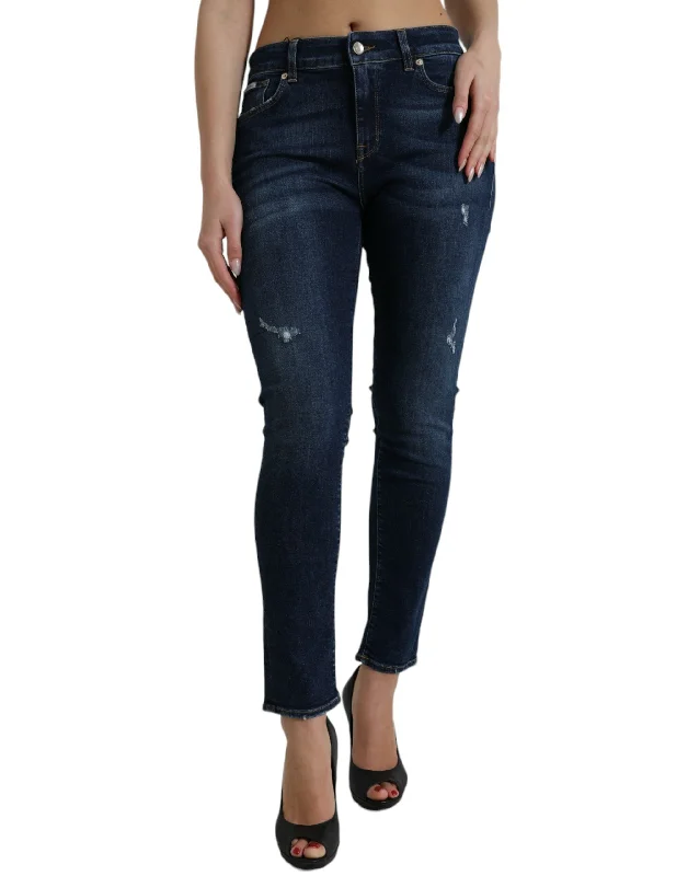 Designer Women's Fashion Online Dolce & Gabbana   Cotton Stretch  Skinny Women's Jeans