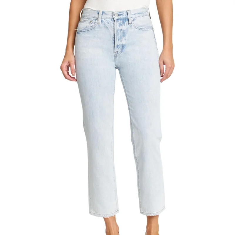 Timeless Women's Outfit Charlie High Rise Straight Jeans In Rennie