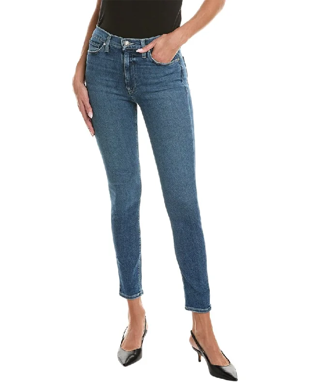 Versatile Women's Fashion HUDSON Jeans Barbara High-Rise Wonderwall Super Skinny Ankle Jean