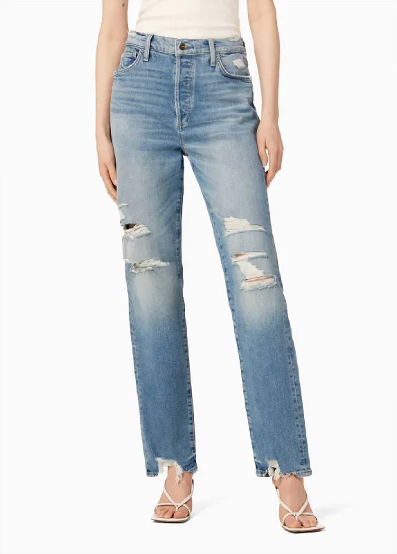 Holiday Special Offers The 90S Niki Mid Rise Boyfriend Jean In Chances Destruct