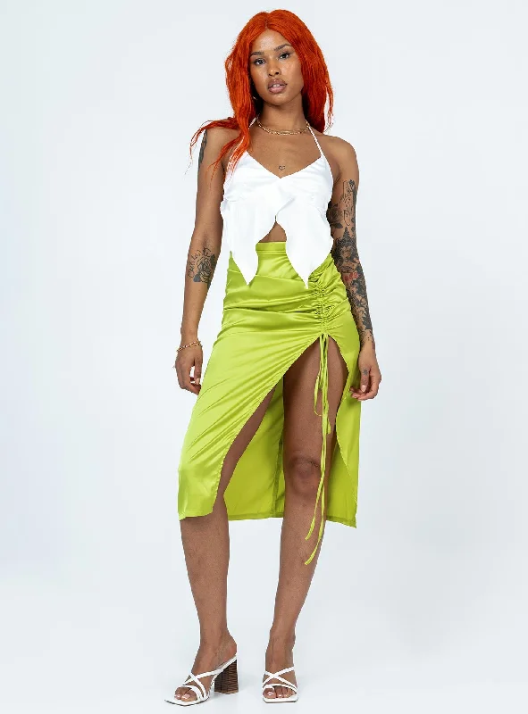 Bundle Offer Siesta Midi Skirt Green