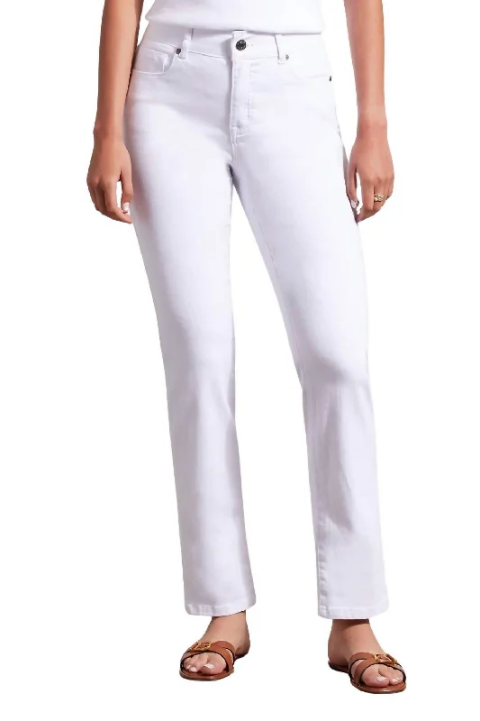 Affordable Women's Clothing Online Sophia Straight Leg Jeans In White