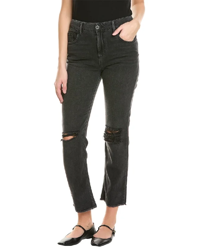 Easygoing Women's Style Bella Dahl Lennon Straight Leg Ripped Knee Jean