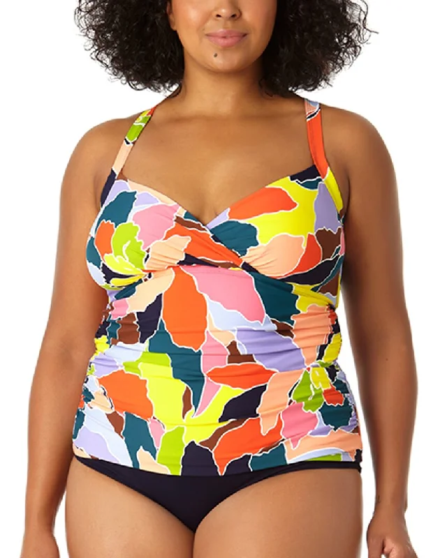 Women's Everyday Garments Anne Cole Halter X Back Tankini