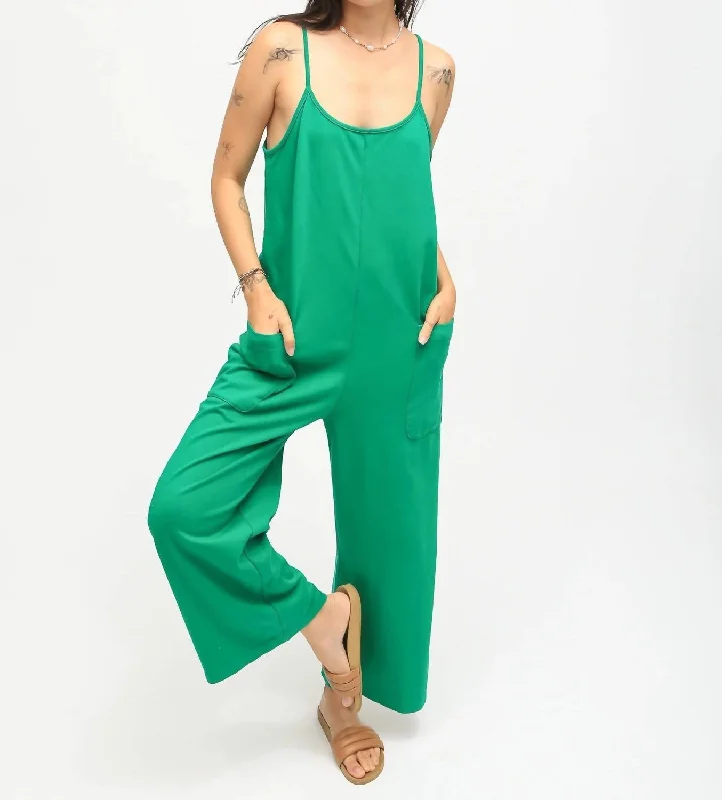 Women's Activewear Attire Nina Jumpsuit In Shamrock