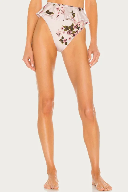 Women's Athletic Clothes Daisy Bikini Bottom In Pink Floral