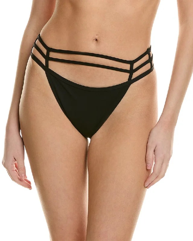 Women's Clothing SIMKHAI Amenda Strappy Solid Bikini Bottom