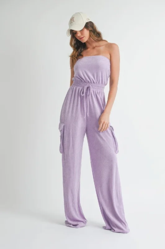 Women's Casual Apparel For Weekends Tube Top  Jumpsuit Romper