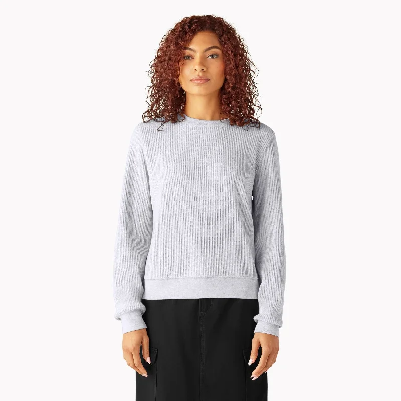 Women's Clothes for All-Day Comfort and Style Dickies Women's Thermal Crewneck Shirt