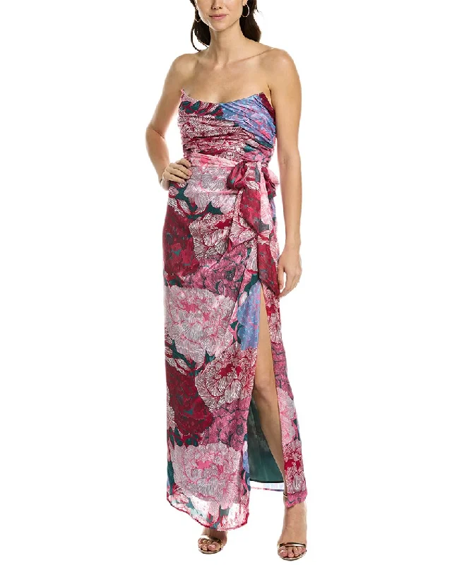 Affordable Women's Fashion Hutch Strapless Maxi Dress