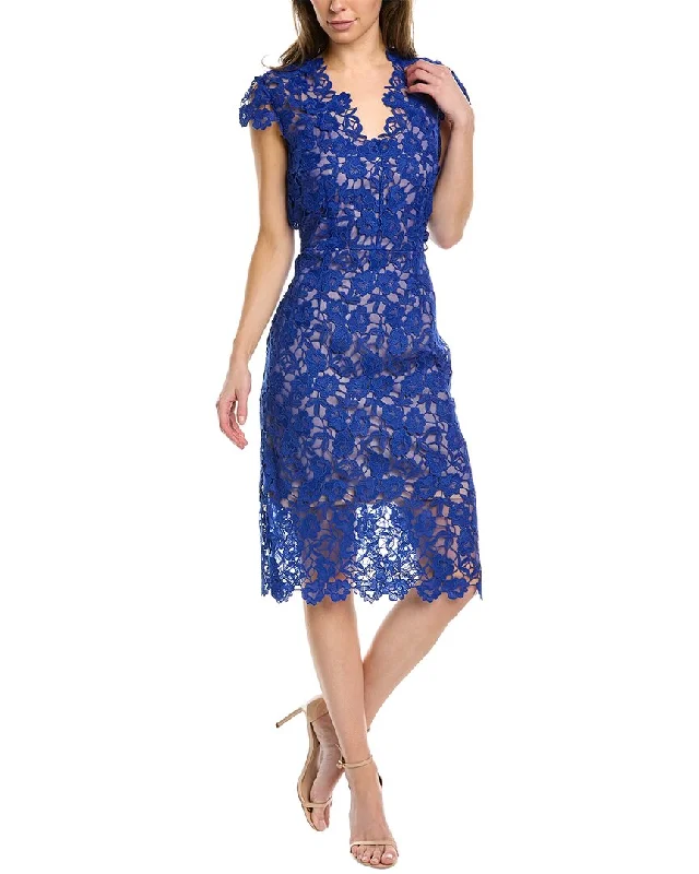 Women's Formal Apparel Rene by Rene Ruiz Lace Sheath Dress