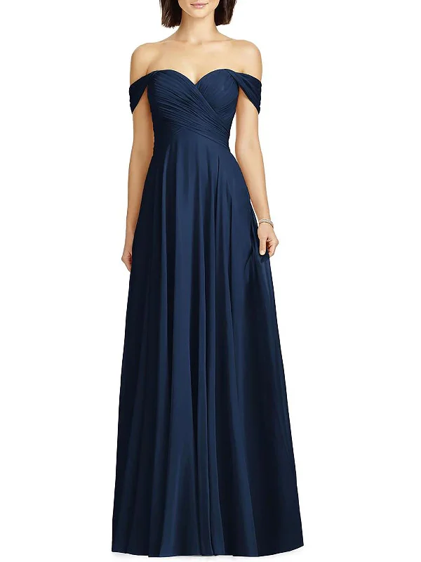 Women's Formal Event Outfit Womens Chiffon Maxi Evening Dress