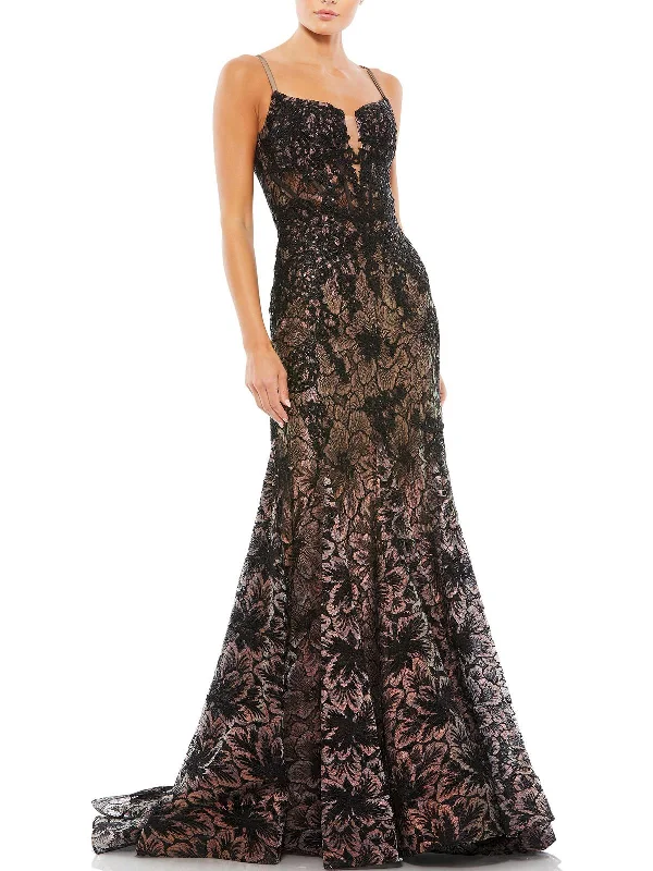 Women's Clothing For Everyday Wear Womens Lace Long Evening Dress