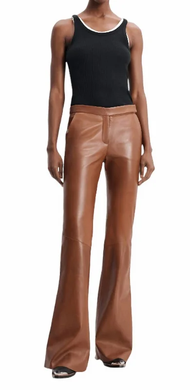 End of Season Sale Sleek Statement Pants In Brown