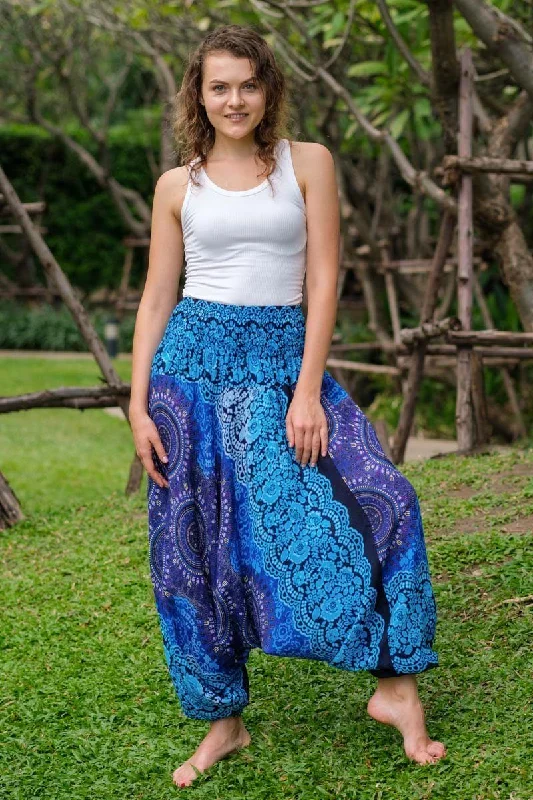 Outfits For Women Turquoise Blossom Pants